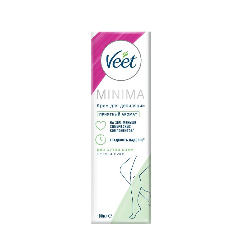 Изображение товара Veet Минима Крем для депиляции для сухой кожи 100 мл