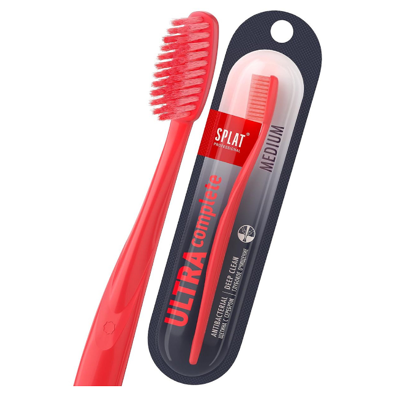 Изображение товара Splat Professional Ultra Complete Зубная щетка с ионами серебра Средняя жесткость