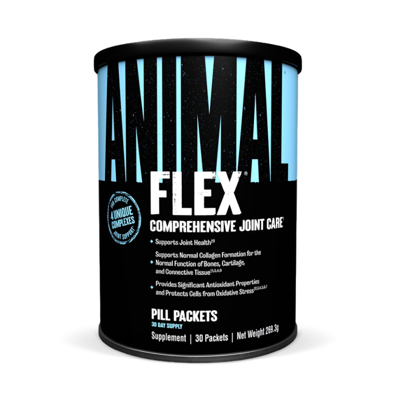 Изображение товара Animal Flex Глюкозамин Хондроитин MSM таблетки и капсулы для здоровья суставов 30 пакетов