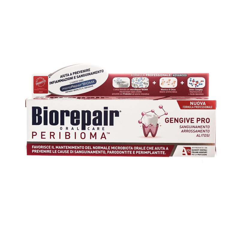 BioRepair  Перибиома Паста зубная туба 75 мл 1 шт r o c s полировочная зубная паста 35 г