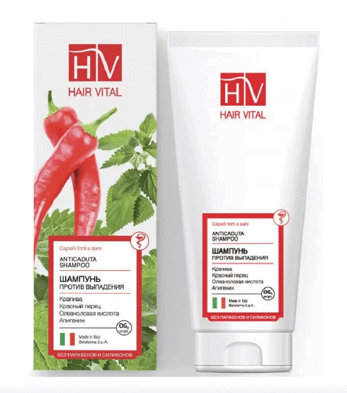 Изображение товара Шампунь против выпадения волос Hair Vital 200 мл для укрепления и стимуляции роста