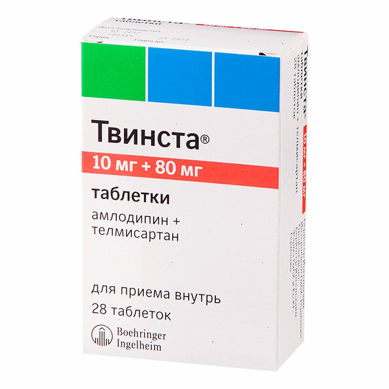

Твинста таб.10мг+80мг №28