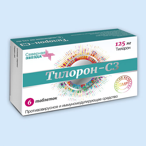 Тилорон-СЗ таблетки 125 мг 10 шт вирус ворчания