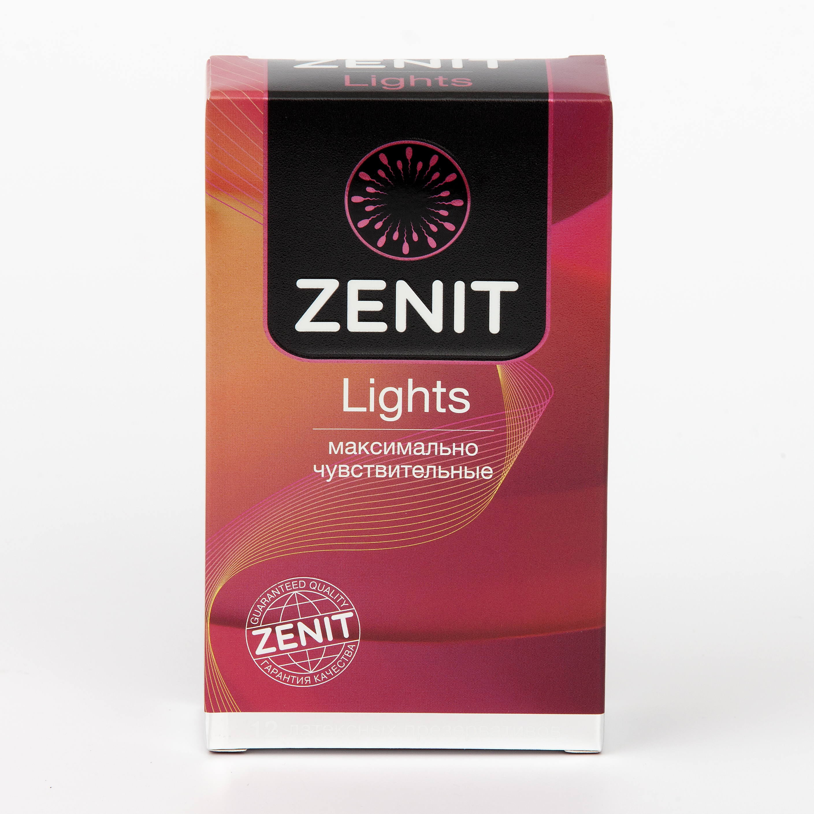 Зенит Презервативы Лайт гладкие анатомической формы прозрачные 12 шт