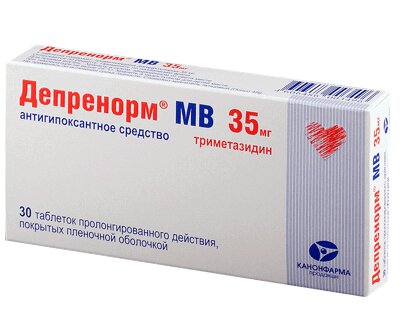 Изображение товара Депренорм МВ 35 мг таблетки с пролонгированным высвобождением 30 шт