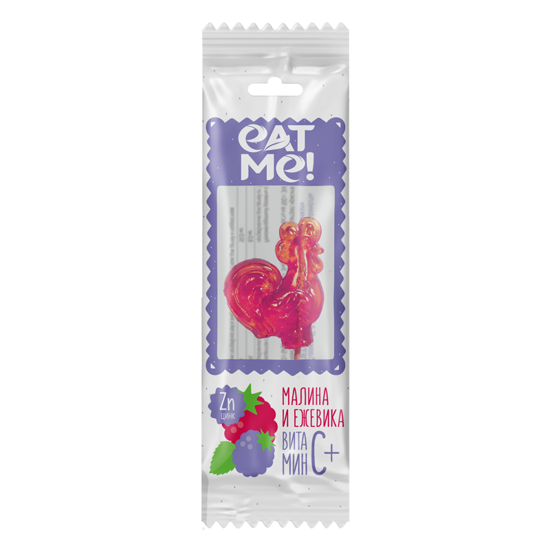 

Eat Me! Карамель леденцовая Цинк-Витамин С-Малина-Ежевика 17 г