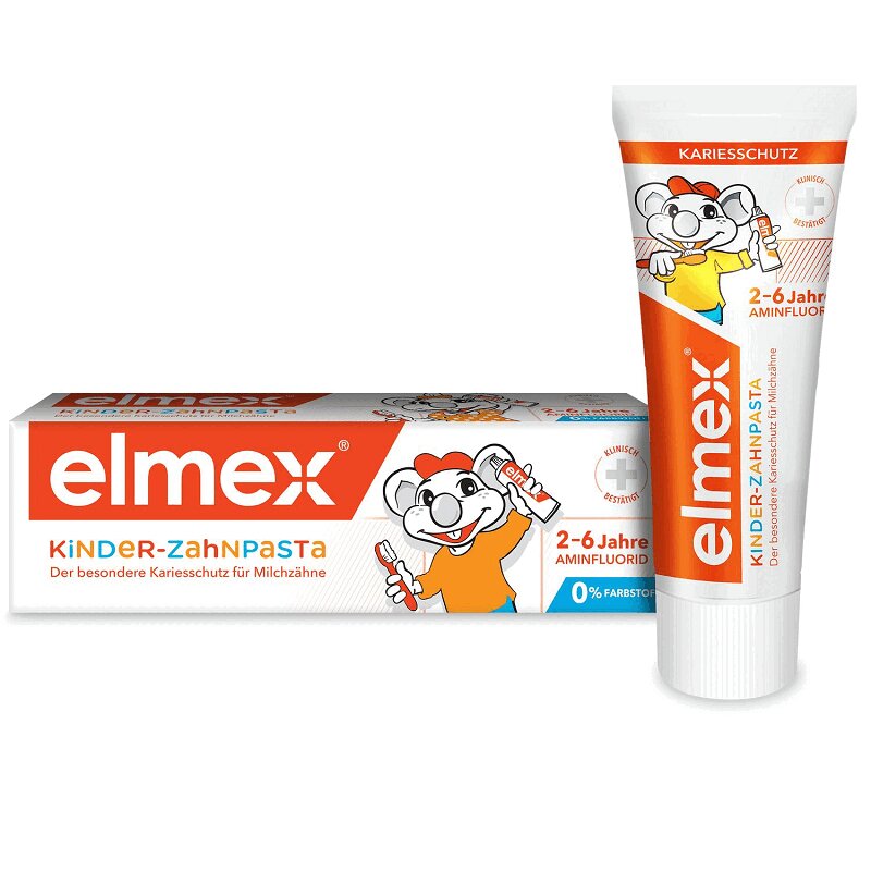 

Elmex Kinder Зубная паста для детей 2-6 лет 50 мл