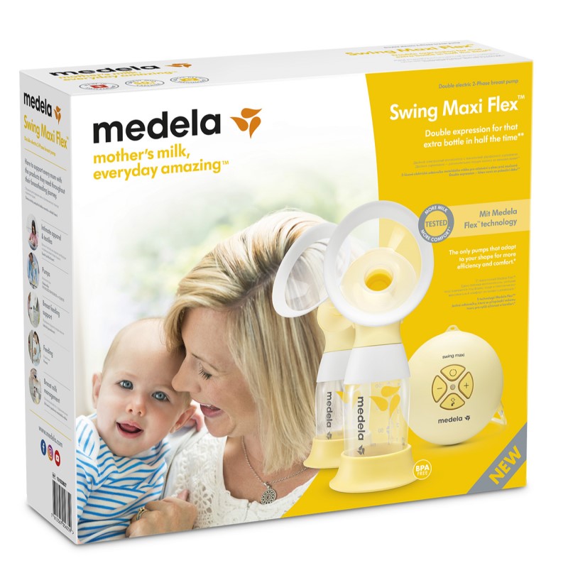 Медела Свинг Макси Флекс Молокоотсос электронный накладка medela медела contact силиконовая для кормления грудью р s 2 шт