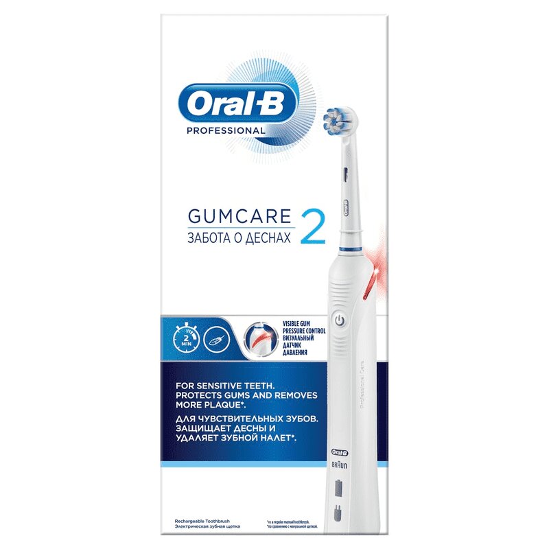 Oral-B Про 3 Щетка зубная электрическая 1 шт oral b виталити про щетка зубная электрическая тип 3708 1 шт лиловый