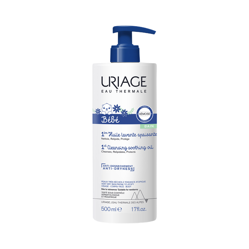 

Uriage Bebe Первое масло очищающее успокаивающее 500 мл