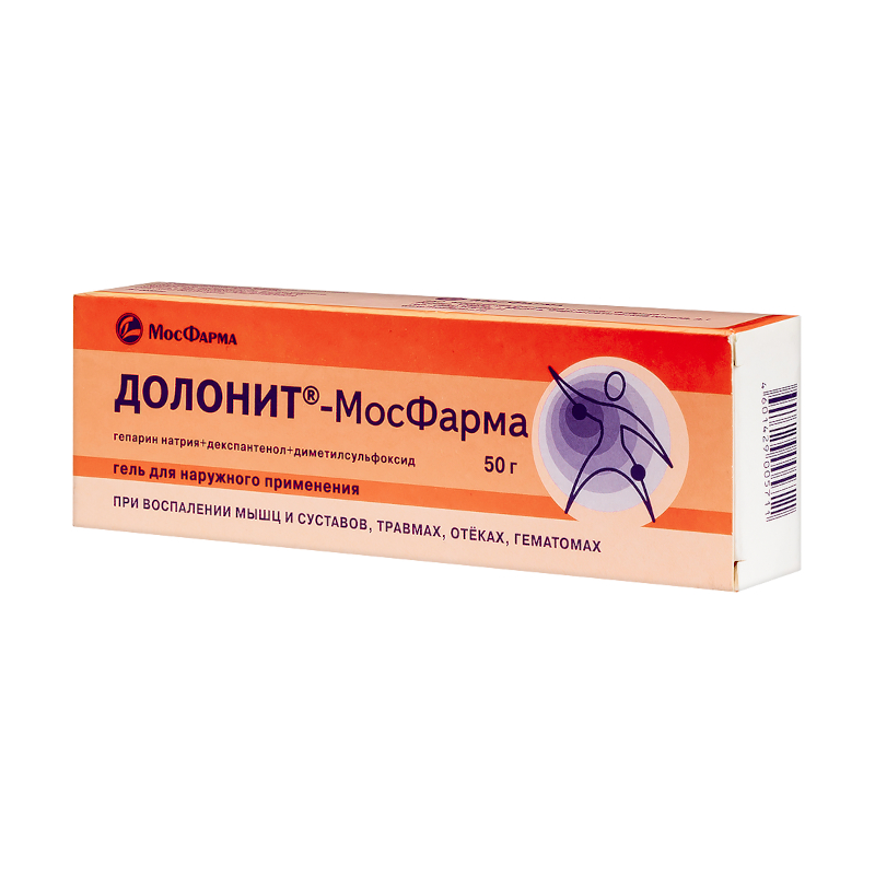 Изображение товара Долонит-МосФарма гель для наружного применения 50 г