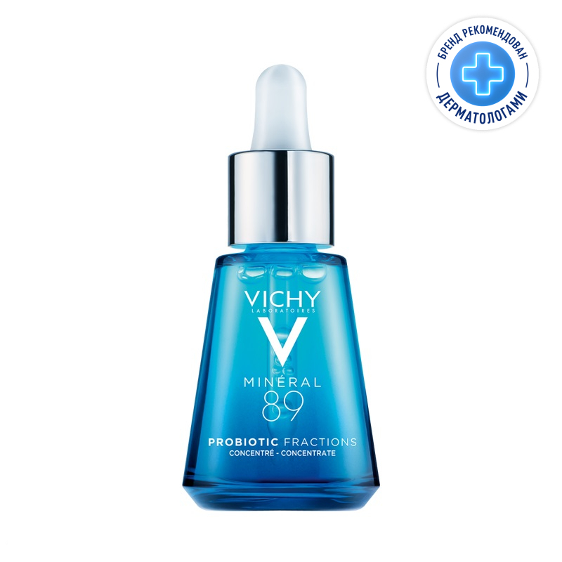 

Vichy Mineral 89 Probiotic Fractions Сыворотка-концентрат укрепляющая и восстанавливающая 30 мл
