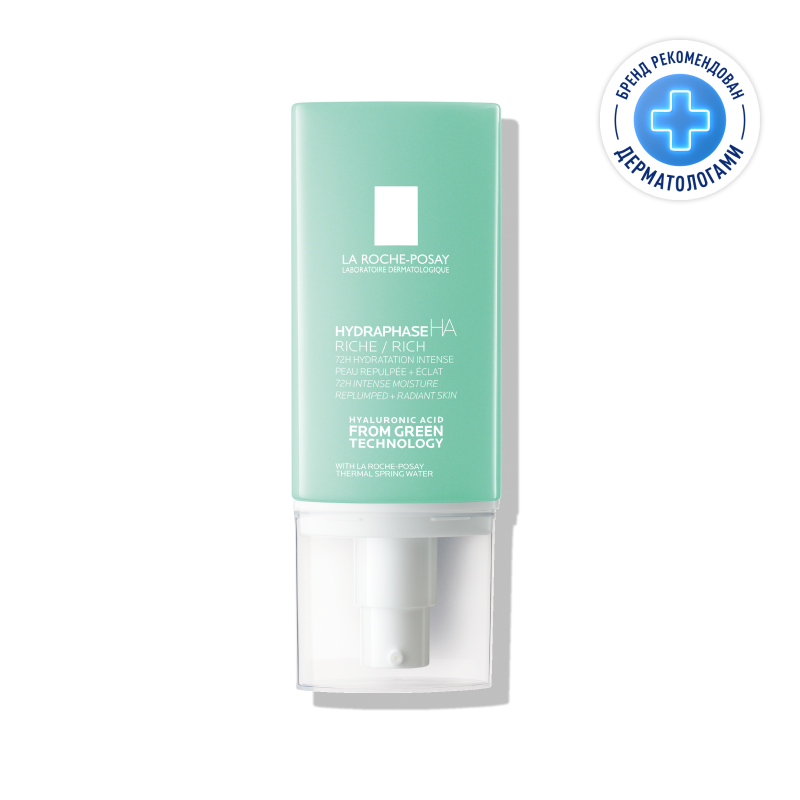 Изображение товара Насыщенный крем для лица La Roche-Posay Hydraphase HA Riche 50 мл для обезвоженной кожи