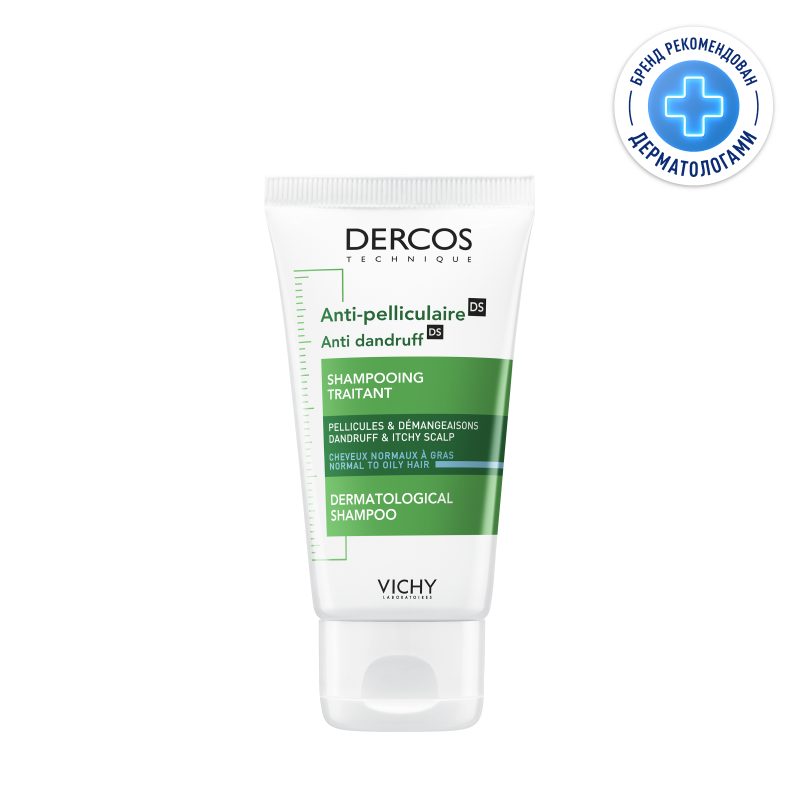 Изображение товара Vichy Dercos Шампунь-уход против перхоти для нормальных волос 50 мл