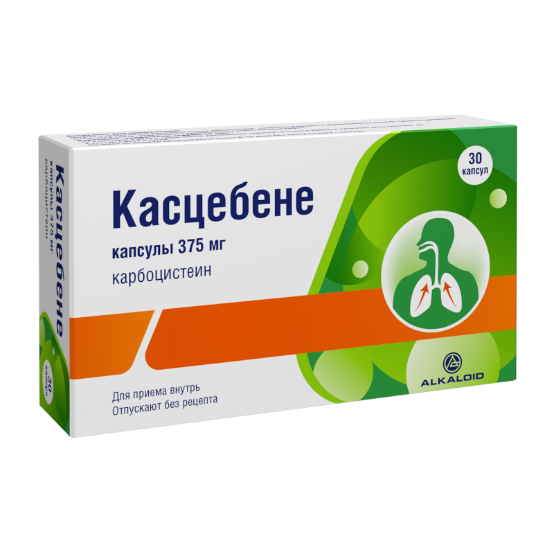 

Касцебене 375 мг капсулы 30 шт