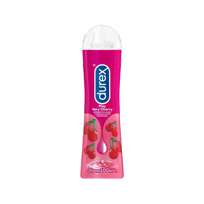 Durex Плей Вери Черри Гель-смазка 100 мл durex play sweet strawberry гель смазка с ароматом сладкой клубники 50 мл