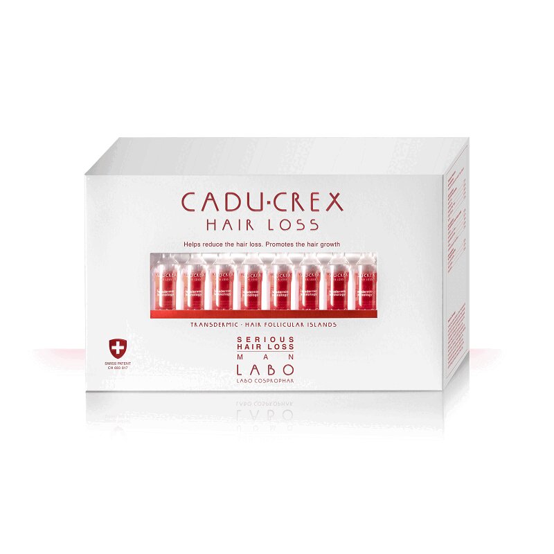 Изображение товара Кадукрекс Лосьон против выпадения волос для мужчин, 40 ампул, эффективный уход и стимуляция роста