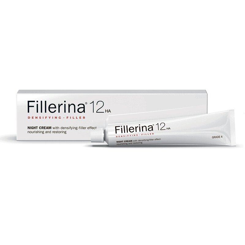Филлерина 12HA Уровень 4 Крем для лица ночной 50 мл fillerina крем для век с укрепляющим эффектом уровень 3 15 мл