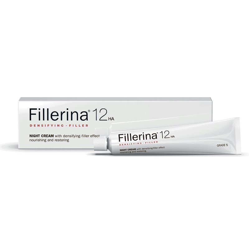 Филлерина 12HA Уровень 5 Крем для лица ночной 50 мл белита мезокрем ночной для лица 50 комплексное омоложение mezocomplex 50