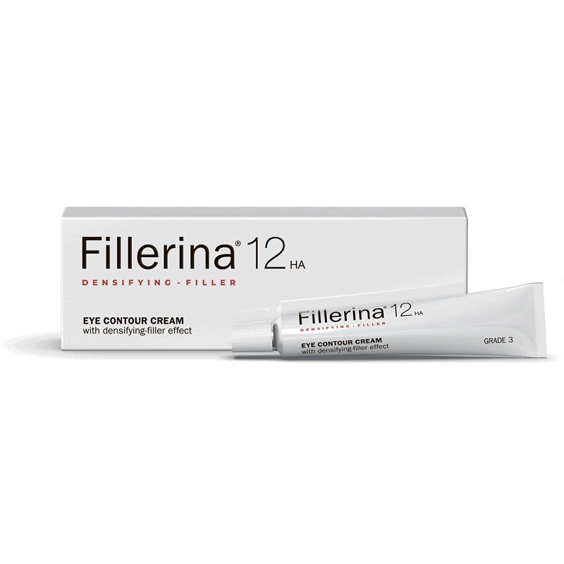 Филлерина 12HA Уровень 3 Крем для контура глаз 15 мл урьяж peri oral крем восстанавливающий д кожи контура рта 30мл