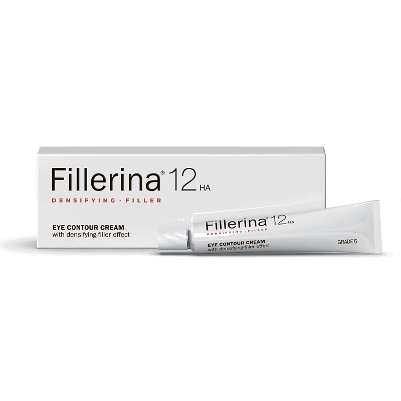 Филлерина 12HA Уровень 5 Крем для контура глаз 15 мл урьяж peri oral крем восстанавливающий д кожи контура рта 30мл