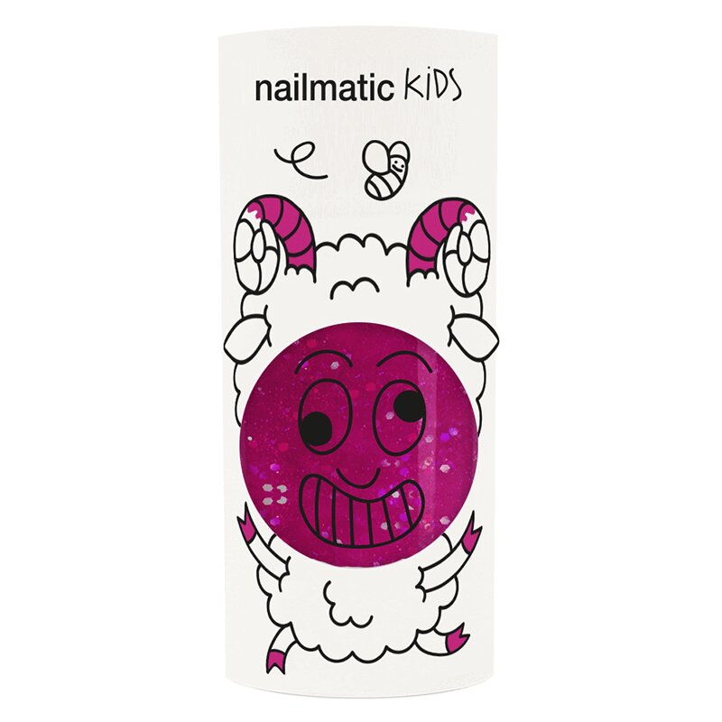 

Nailmatic Лак детский малиновый с блестками 8 мл