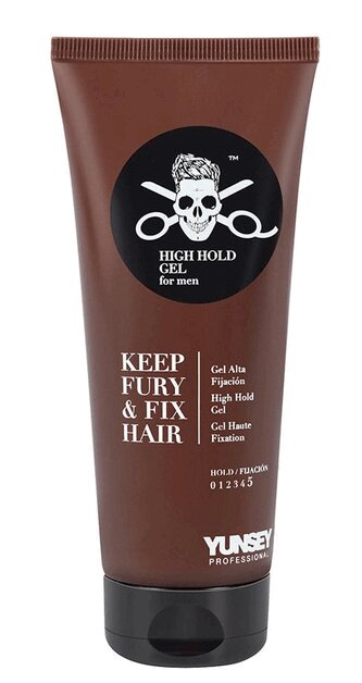 Yunsey Гель для волос моделирующий мужской сильная фиксация 200 мл шампунь для восстановления и питания волос amber shine organic 91315 1000 мл