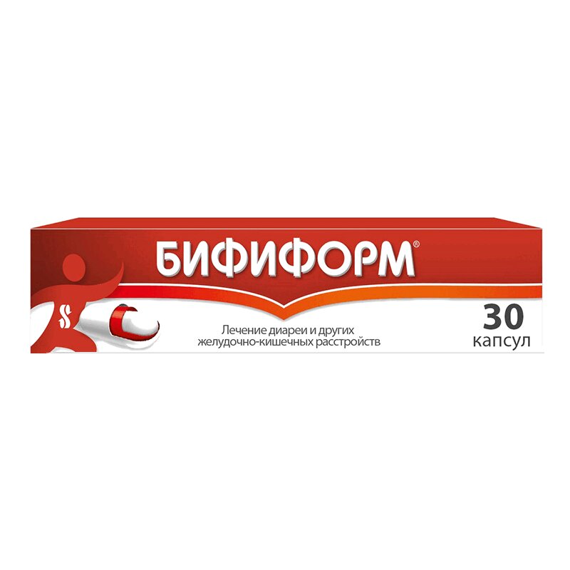 Бифиформ капсулы 30 шт цена в аптеке, купить в Волгограде с доставкой,  инструкция по применению, отзывы, аналоги | Аптека “Озерки”