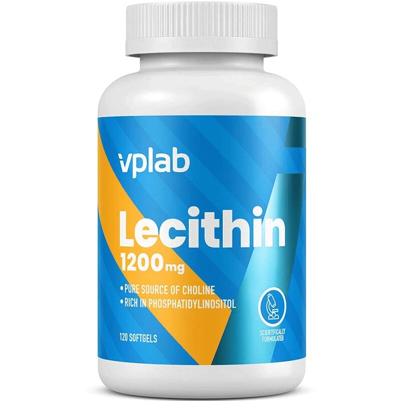 VPLab Лецитин капс.1200 мг 120 шт now foods супер омега 3 6 9 1200 мг 90 капсул 1700 мг