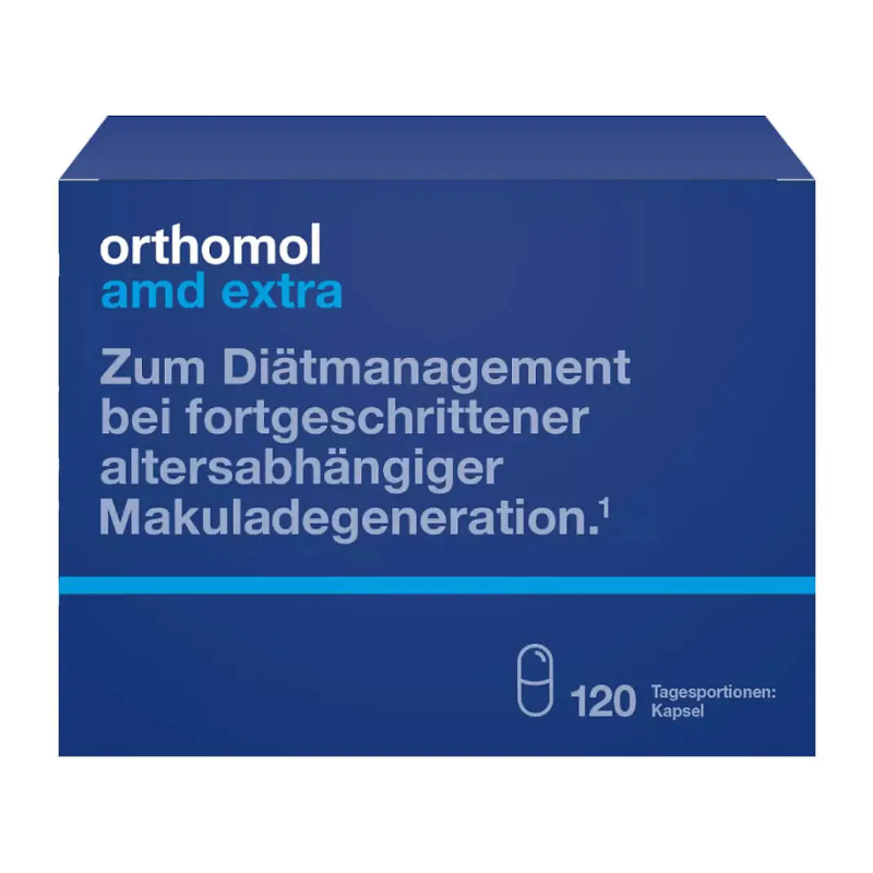 Изображение товара Ортомол АМД Экстра Витамины для глаз капсулы 120 шт