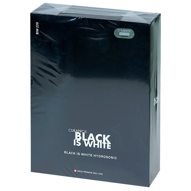 Изображение товара Звуковая электрическая зубная щетка CURAPROX Hydrosonic Black с 3 режимами, IPX7
