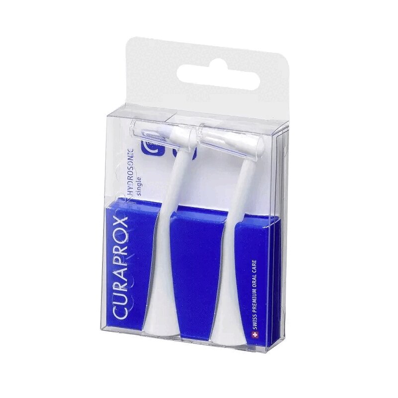 Curaprox CHS Набор насадок Про Сингл 2 шт curaprox набор зубных щеток ultrasoft бирюзовый голубой малиновый