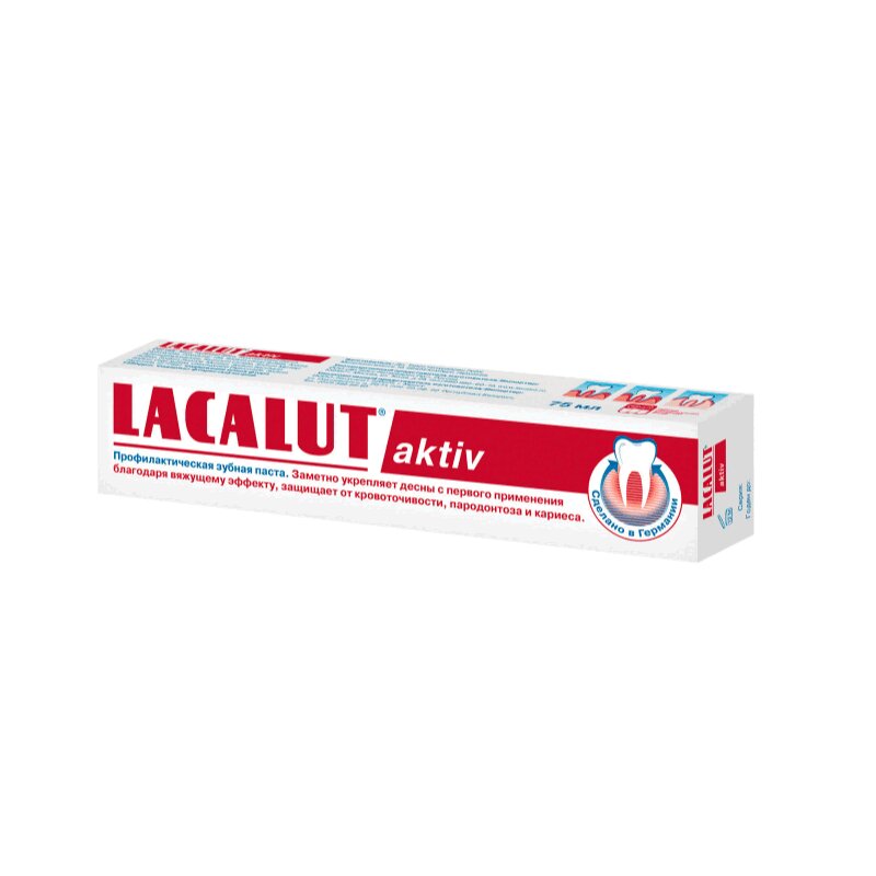 

Lacalut Activ Зубная паста профилактическая 90 мл