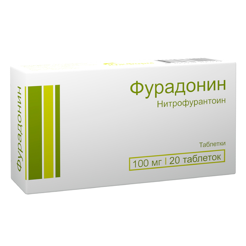 Изображение товара Фурадонин 100 мг таблетки 20 шт - эффективное средство для лечения мочевыводящих путей