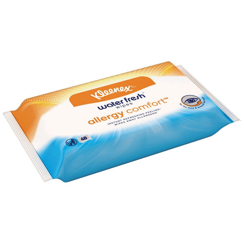 

Kleenex Allergy Comfort Салфетки влажные 40 шт