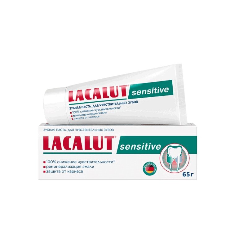 

Lacalut Sensitive Зубная паста 65 г