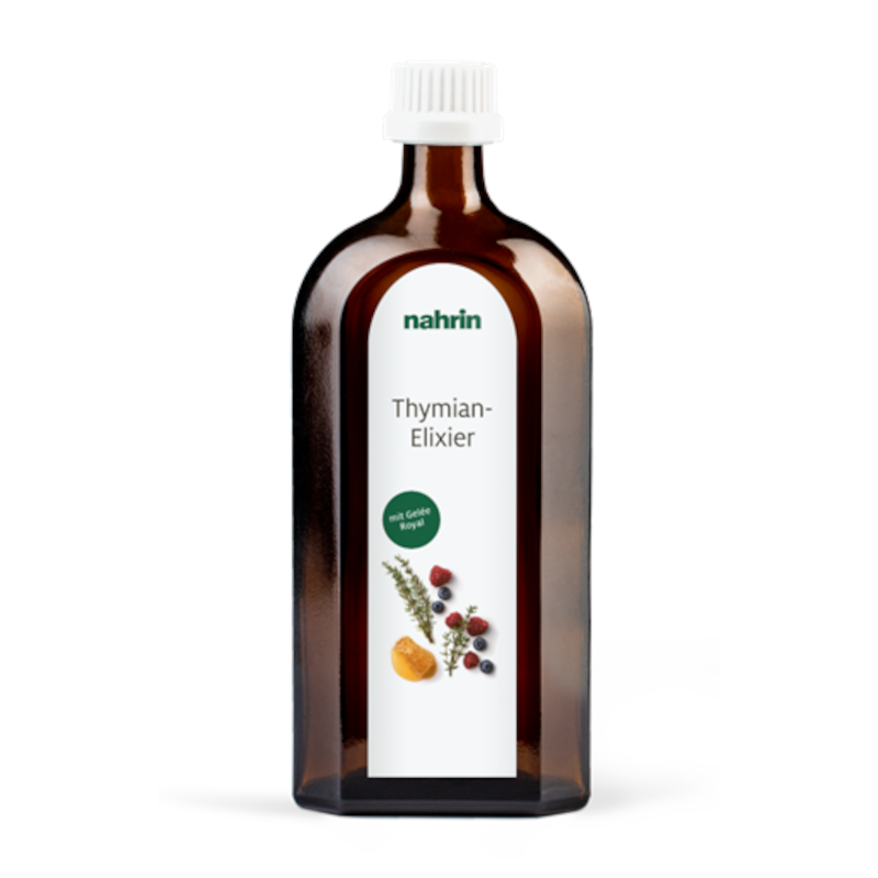 Изображение товара Nahrin Тимьян эликсир 250 мл натуральное средство для респираторных заболеваний