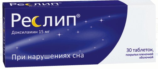 Изображение товара Реслип 15 мг таблетки 30 шт