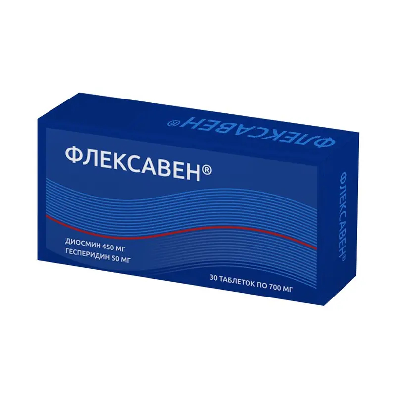 Изображение товара Флексавен 500 мг таблетки для укрепления сосудов 30 шт