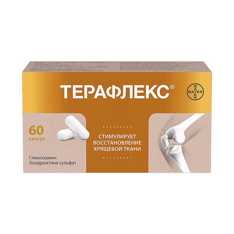 Изображение товара Терафлекс капсулы 60 шт для здоровья суставов и позвоночника