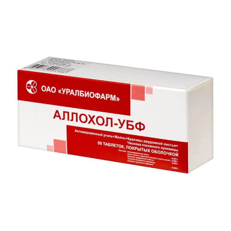 

Аллохол-УБФ таблетки 50 шт