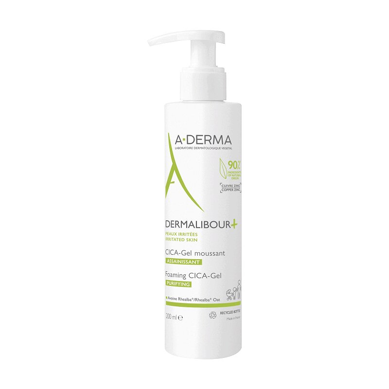 

A-Derma Dermalibour+ Цика-Гель очищающий пенящийся 200 мл