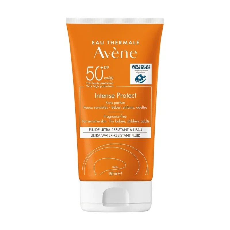 Avene Сан Интенс Протект Ультра Флюид водостойкий солнцезащитный SPF50+ 150 мл