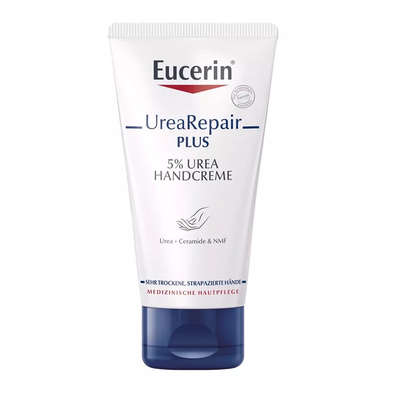 Eucerin УреаРипейр Плюс Крем для рук увлажняющий 75 мл крем для глаз eucerin hyaluron filler 15 мл