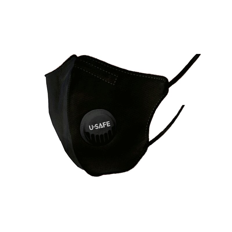 

U-safe Маска-респиратор класс защиты FFP2 черный 1 шт