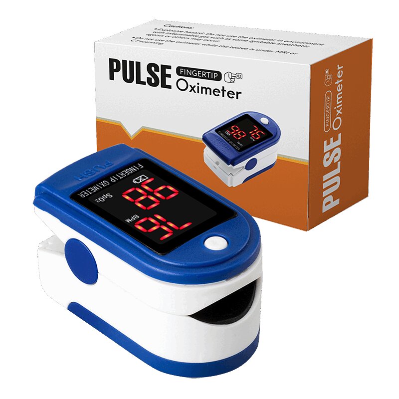 Изображение товара Пальчиковый пульсоксиметр PL для измерения сатурации и пульса быстро и точно