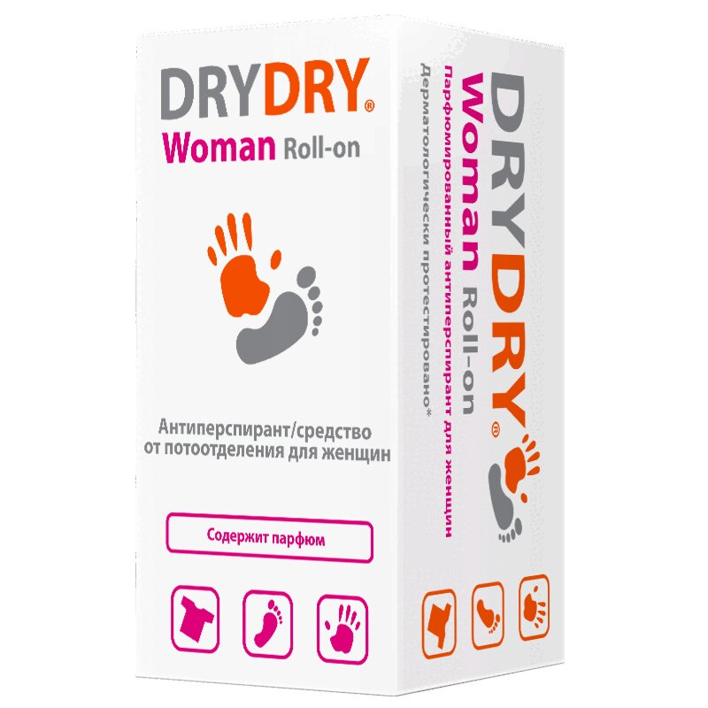 Изображение товара DRYDRY Woman Антиперспирант роликон для женщин, 50 мл