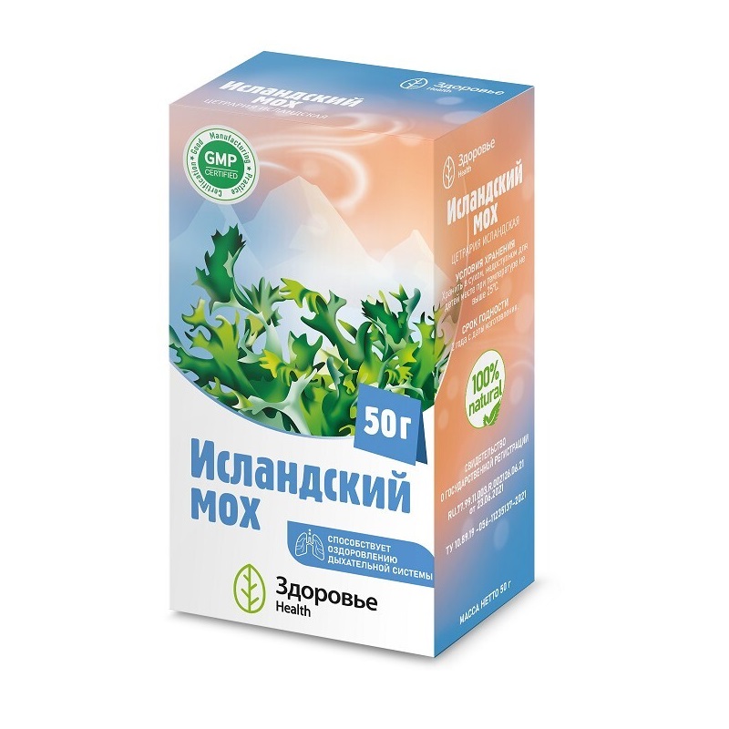 

Исландский мох 50 г