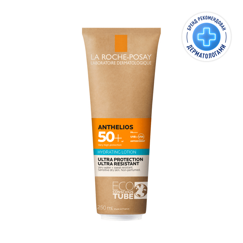 

La Roche-Posay Anthelios Молочко солнцезащитное для лица и тела увлажняющее SPF 50+ 250 мл