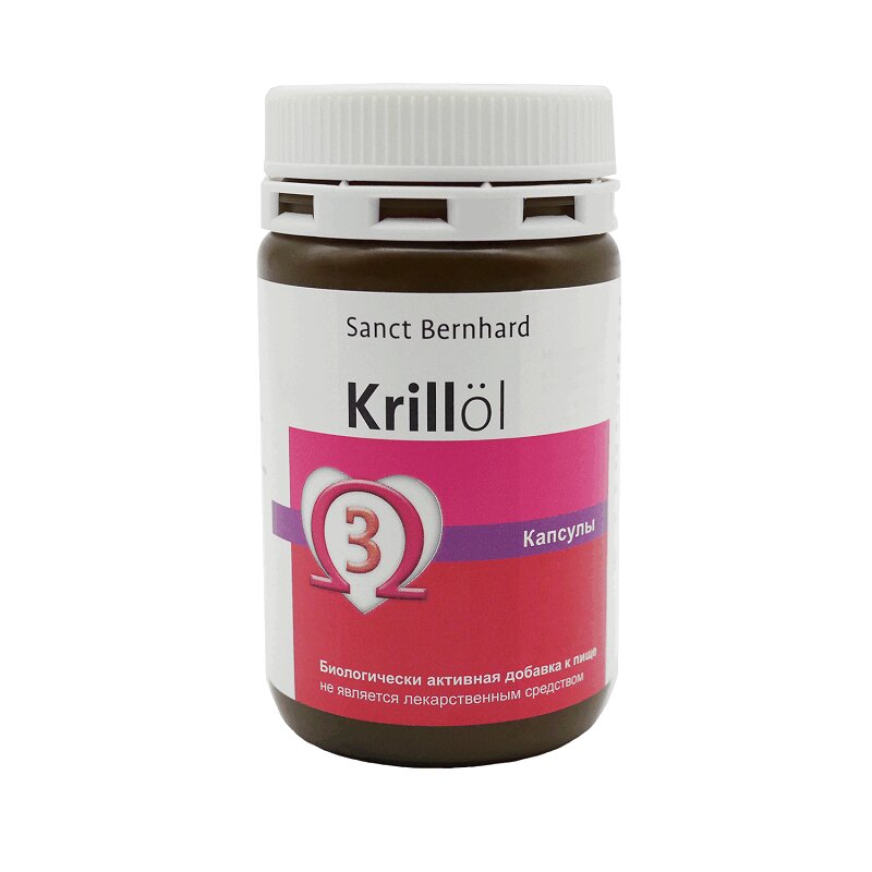 Изображение товара Sanct Bernhard Масло криля капсулы 90 шт